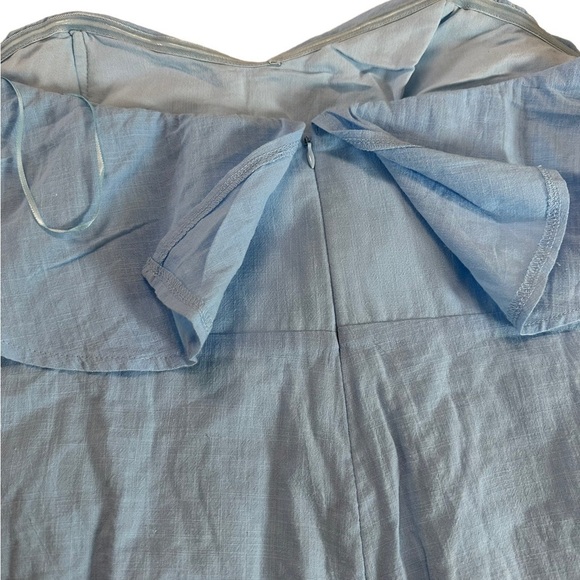 Showpo. Blue Strapless Sweetheart Romper Size 6 - Picture 5 of 17
